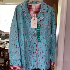 NWT 2 piece flannel pajamas Munki Munki XL